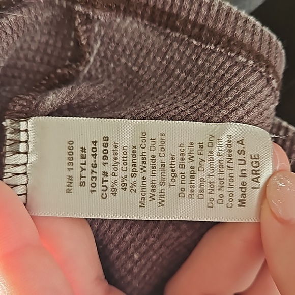 Project Social T long sleeve gray T shirt, size L - Picture 8 of 8